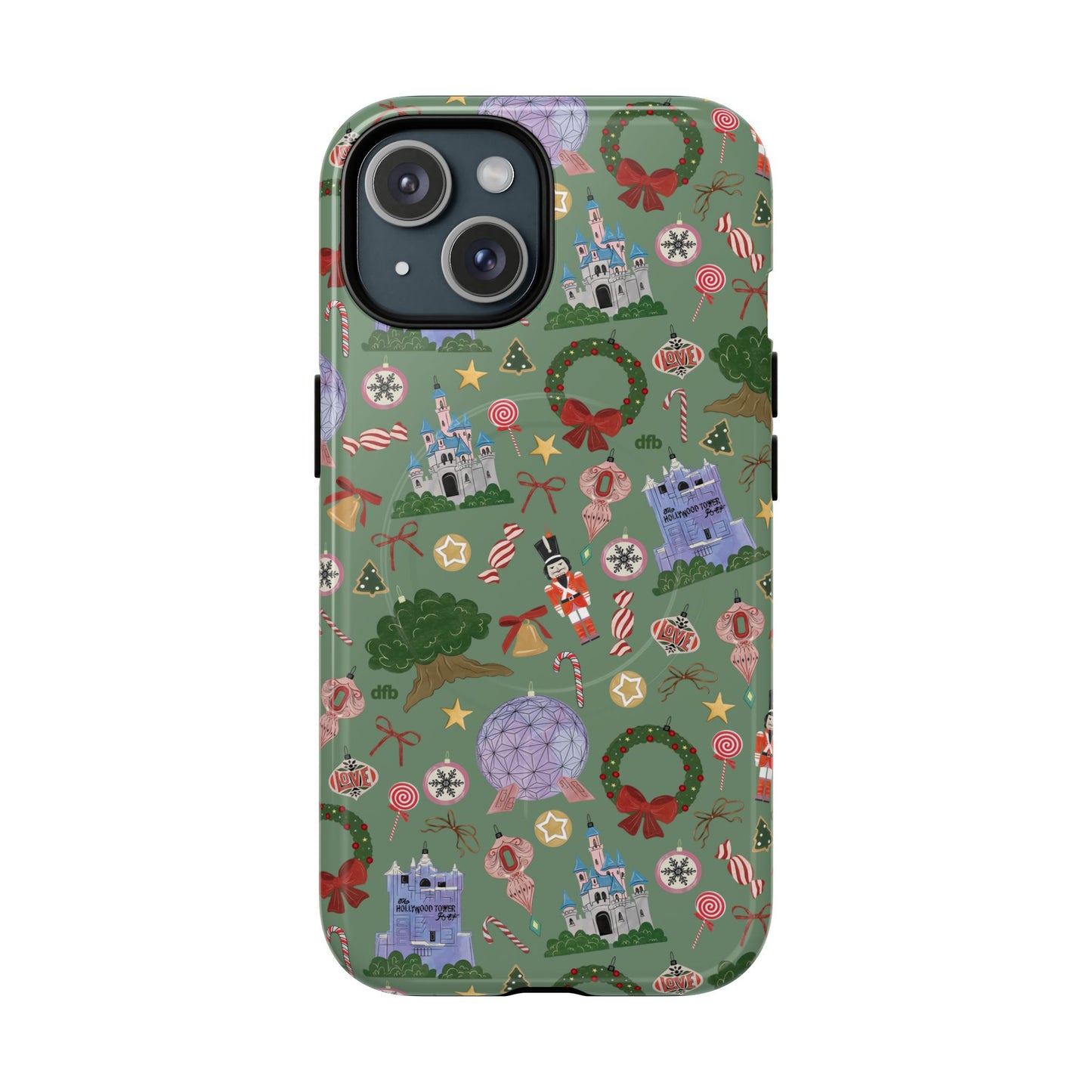 Park Icons Vintage Ornaments - Tough Magnetic iPhone Case