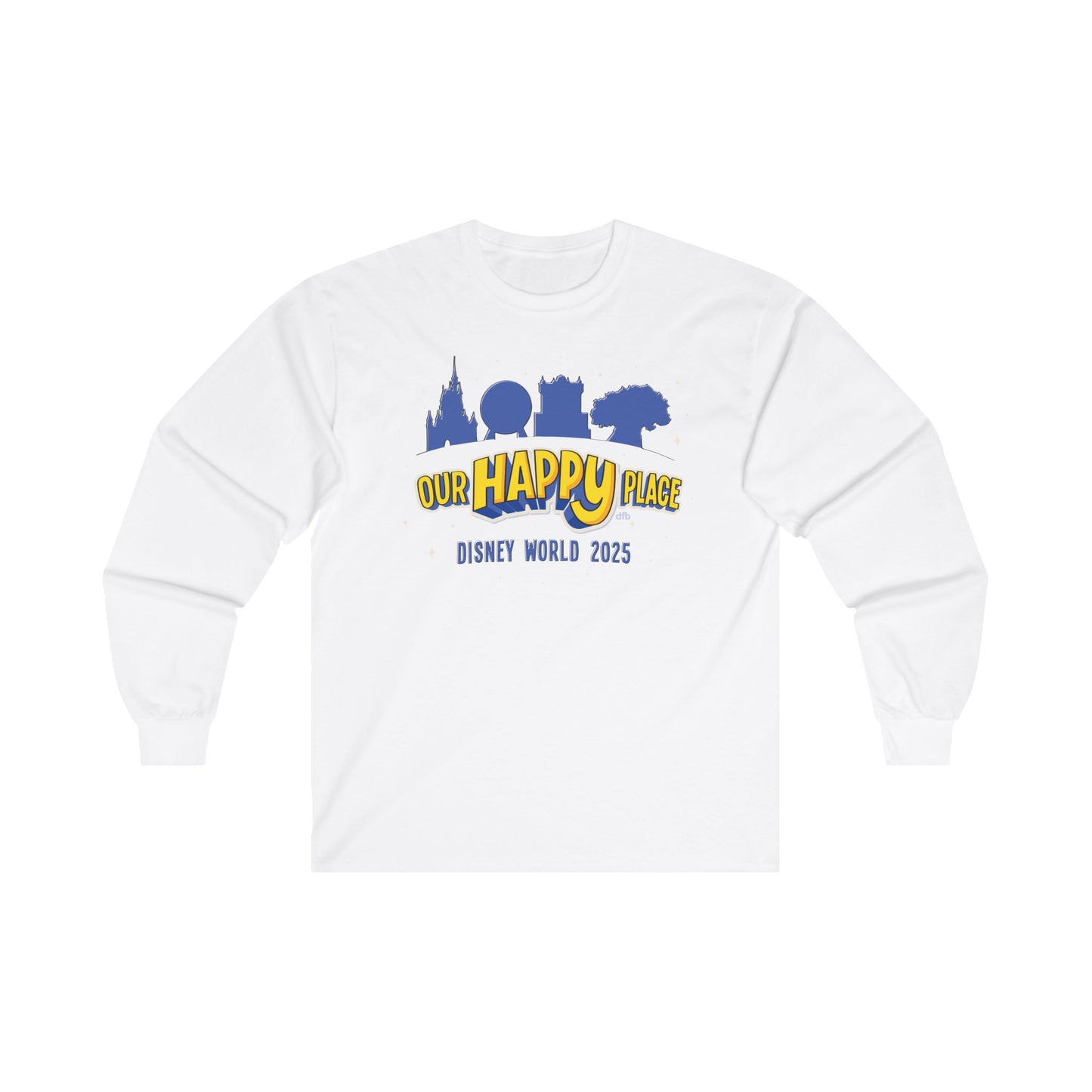 Our Happy Place 2025 - Family Matching Tee- Long Sleeve Tee