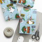 Snowglobes Park Landmarks - Gift Wrap Papers
