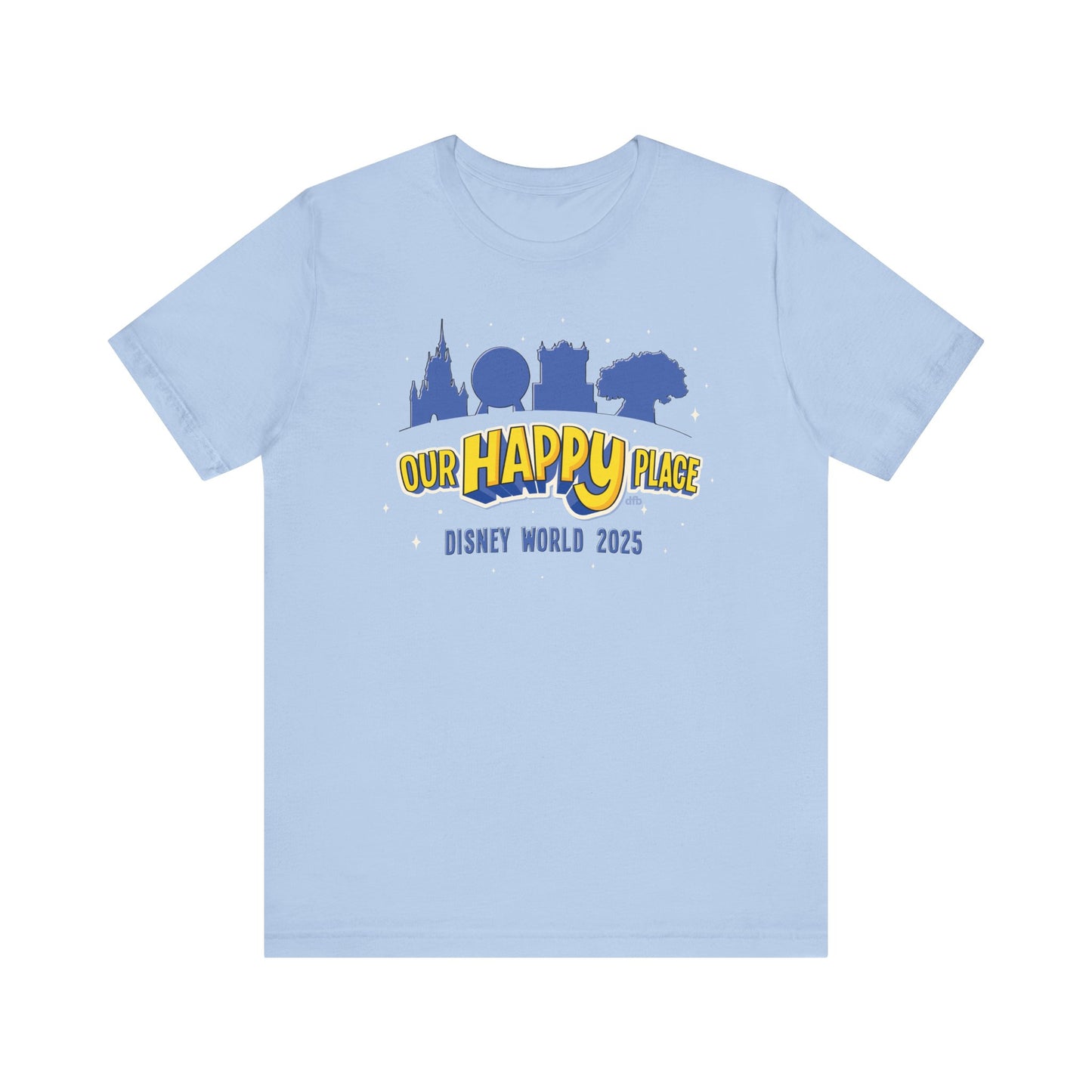 Our Happy Place 2025 - Family Matching Tee - Adult Tee Shirt