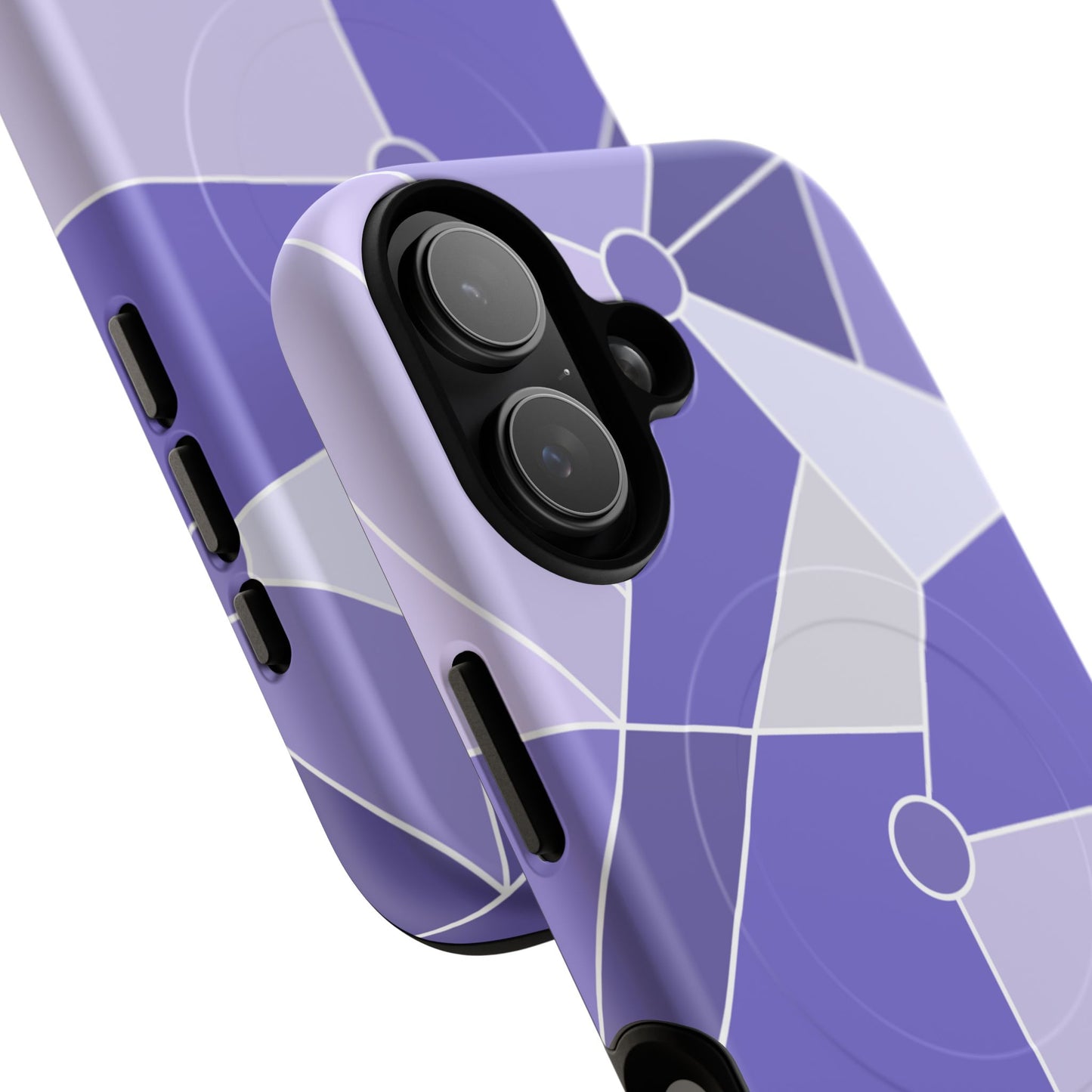 Tomorrowland Purple Wall - Tough Magnetic iPhone Case