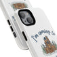 Snowy, Cabin Castle I'm Coming to the Cottage - Tough Magnetic Phone Case