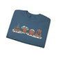 Gingerbread Park Icons - Adult Crewneck Sweatshirt