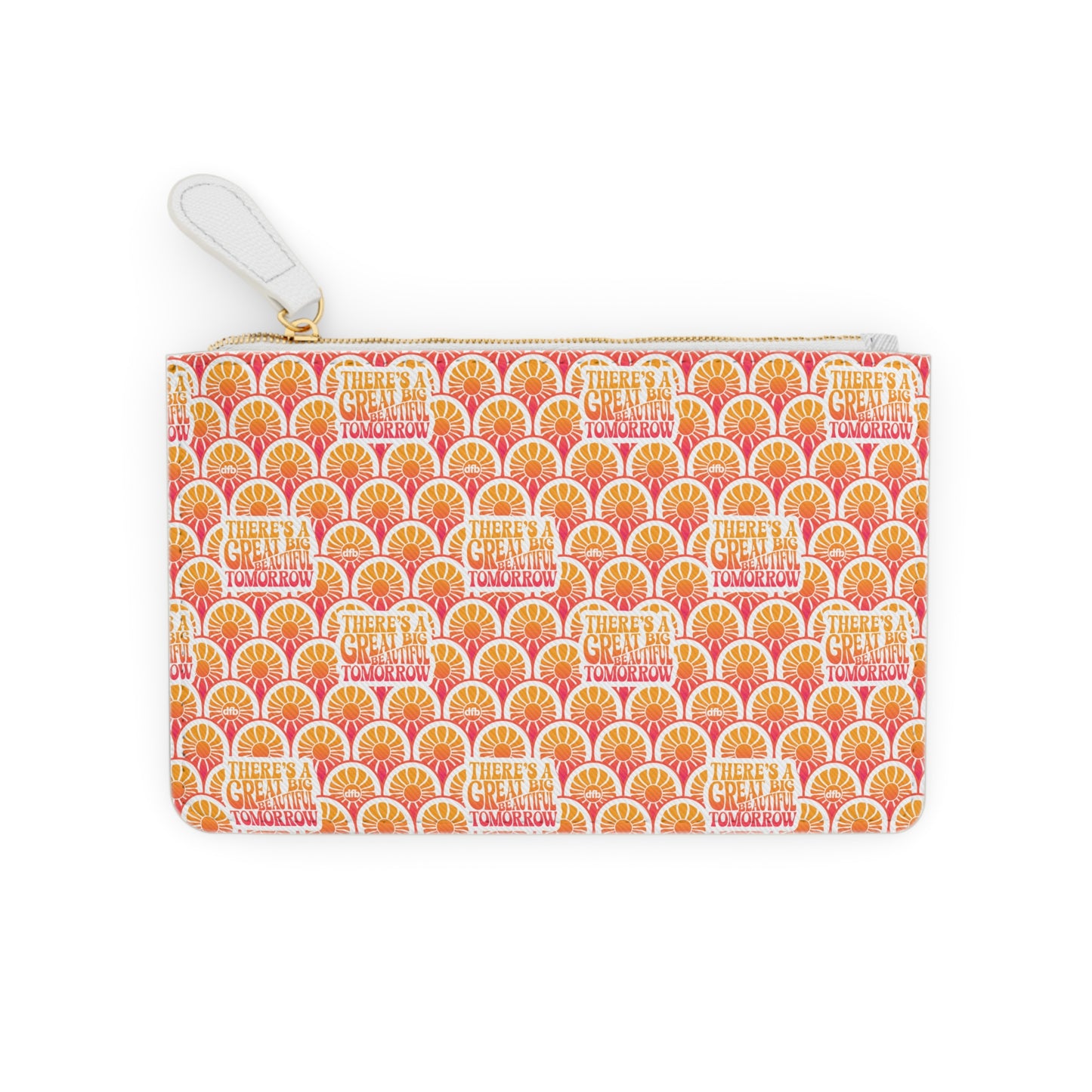 There's a Great Big Beautiful Tomorrow - Mini Clutch Bag