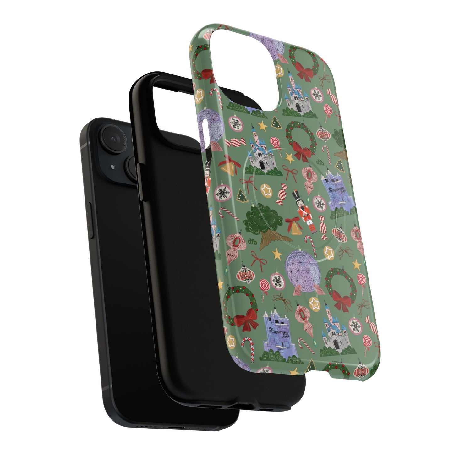 Park Icons Vintage Ornaments - Tough Magnetic iPhone Case