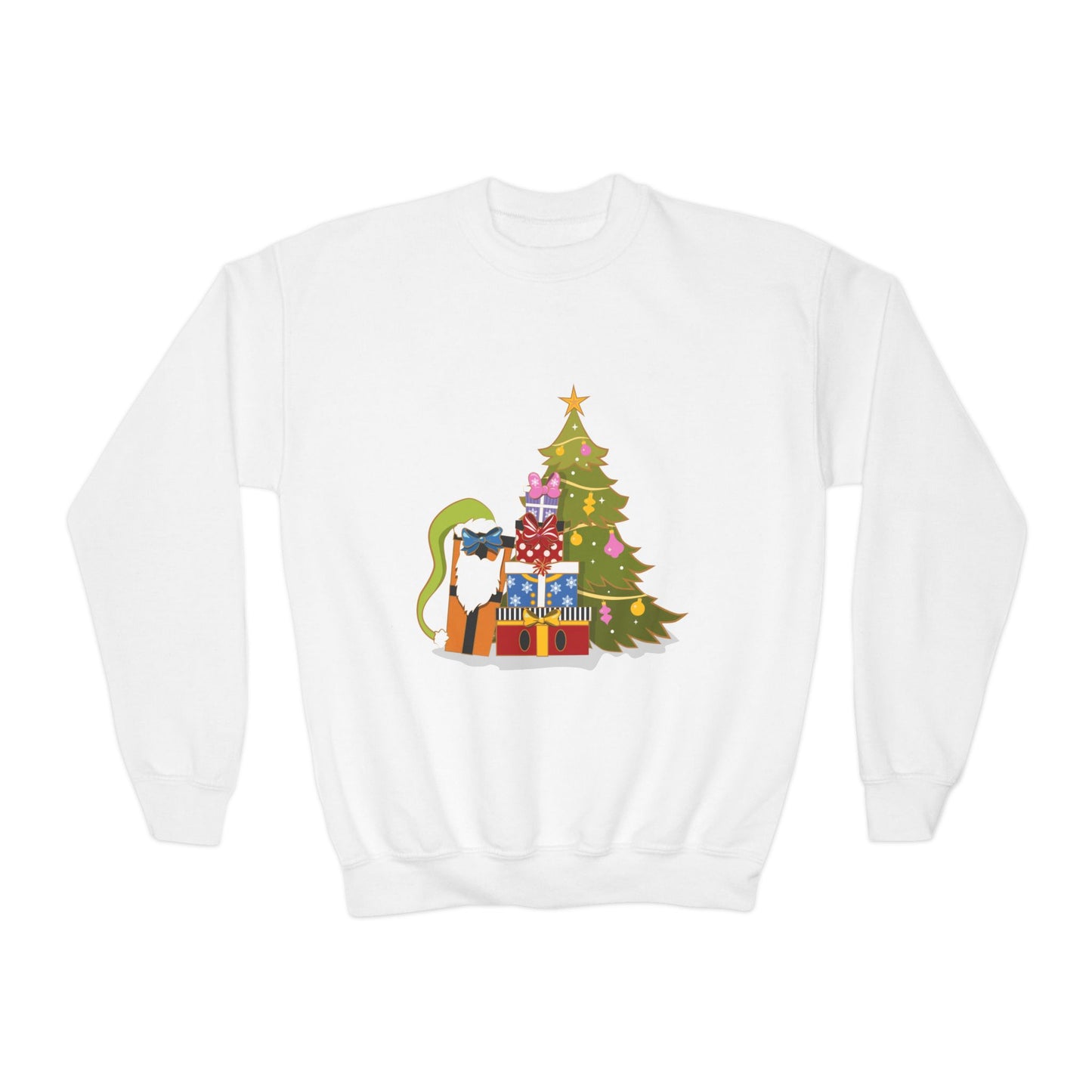 Fab 5 as Presents - Youth Crewneck Sweatshirt