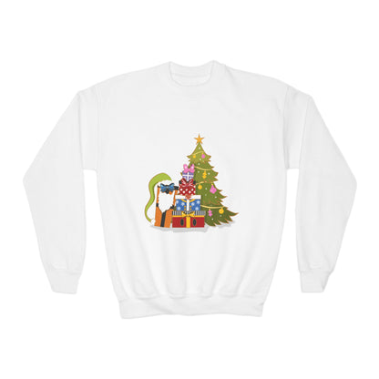 Fab 5 as Presents - Youth Crewneck Sweatshirt