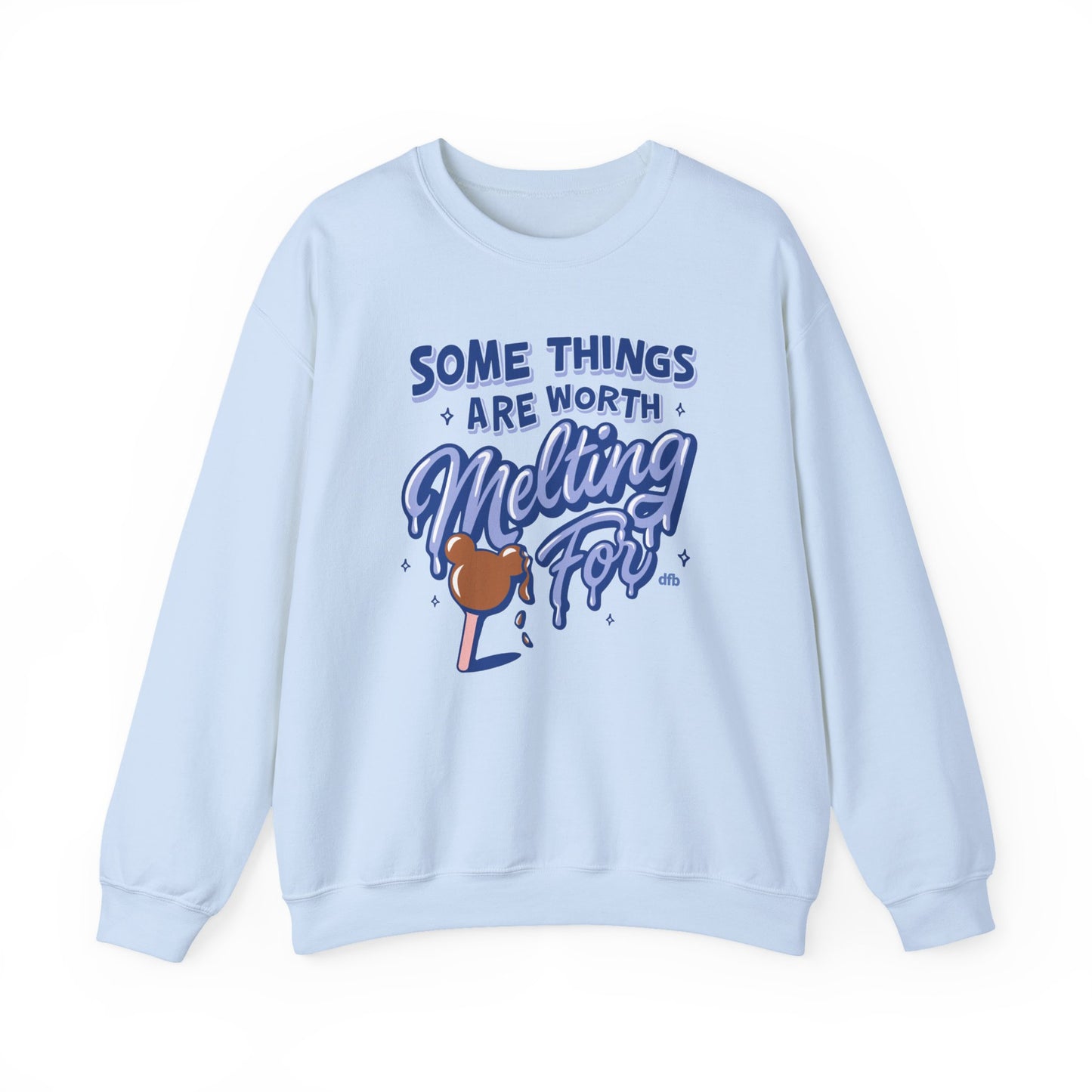 Some Things Are Worth Melting For - Adult Crewneck Sweatshirt
