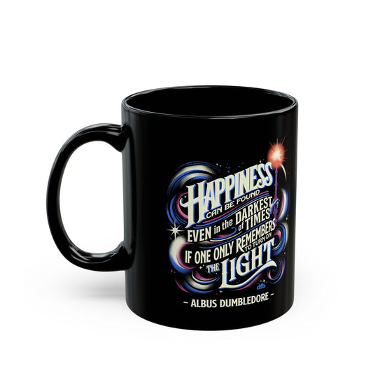 Dumbledore Quote - Black Mug