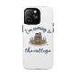 Snowy, Cabin Castle I'm Coming to the Cottage - Tough Magnetic Phone Case