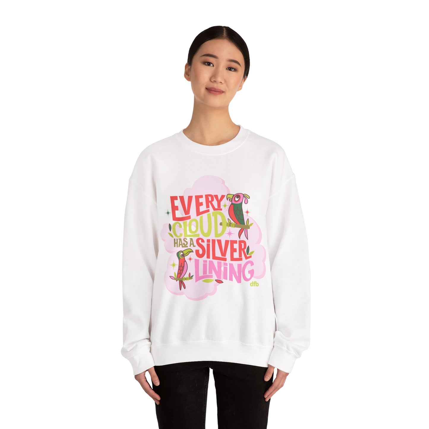 LIMITED EDITION Every Cloud Has a Silver Lining - Adult Crewneck Sweatshirt