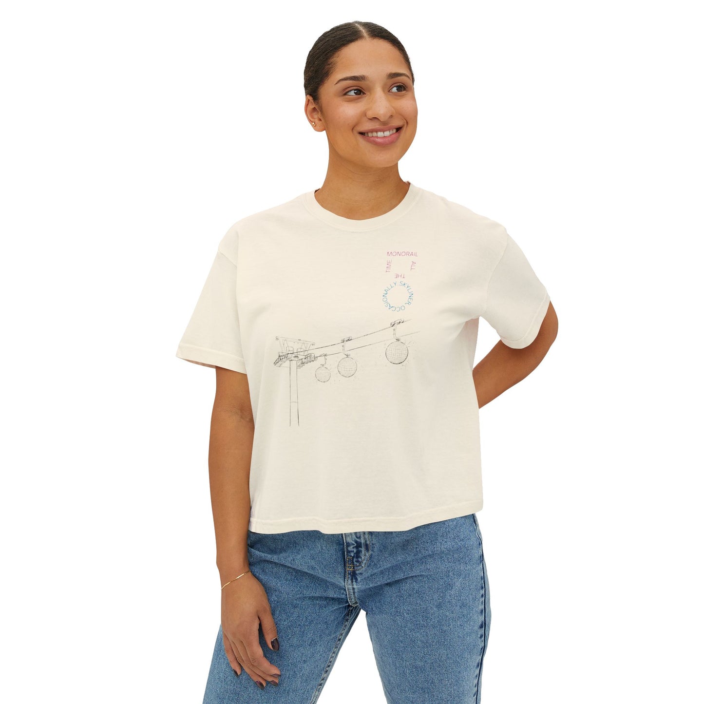 Monorail All The Time - Women's Boxy Tee