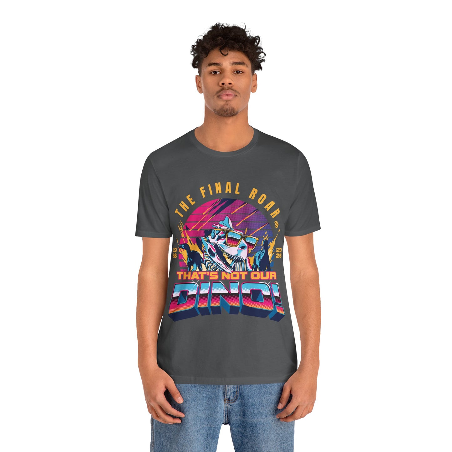 The Final Roar- DINOSAUR - Adult Tee Shirt