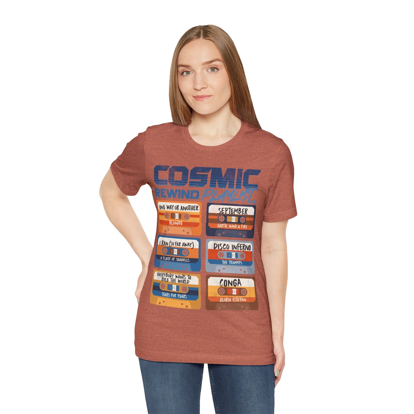 Cosmic Rewind Mixtapes - Adult Tee Shirt