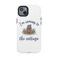 Snowy, Cabin Castle I'm Coming to the Cottage - Tough Magnetic Phone Case