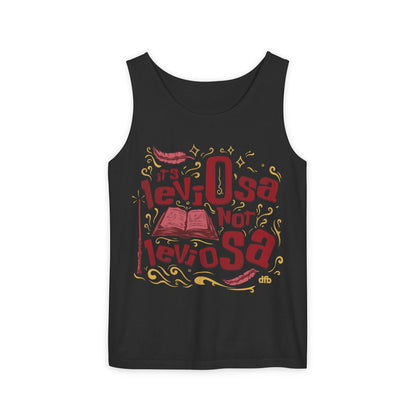 Hermione Quote - Unisex Garment-Dyed Tank Top