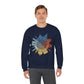 Food & Wine Compass - Adult Crewneck Sweatshirt