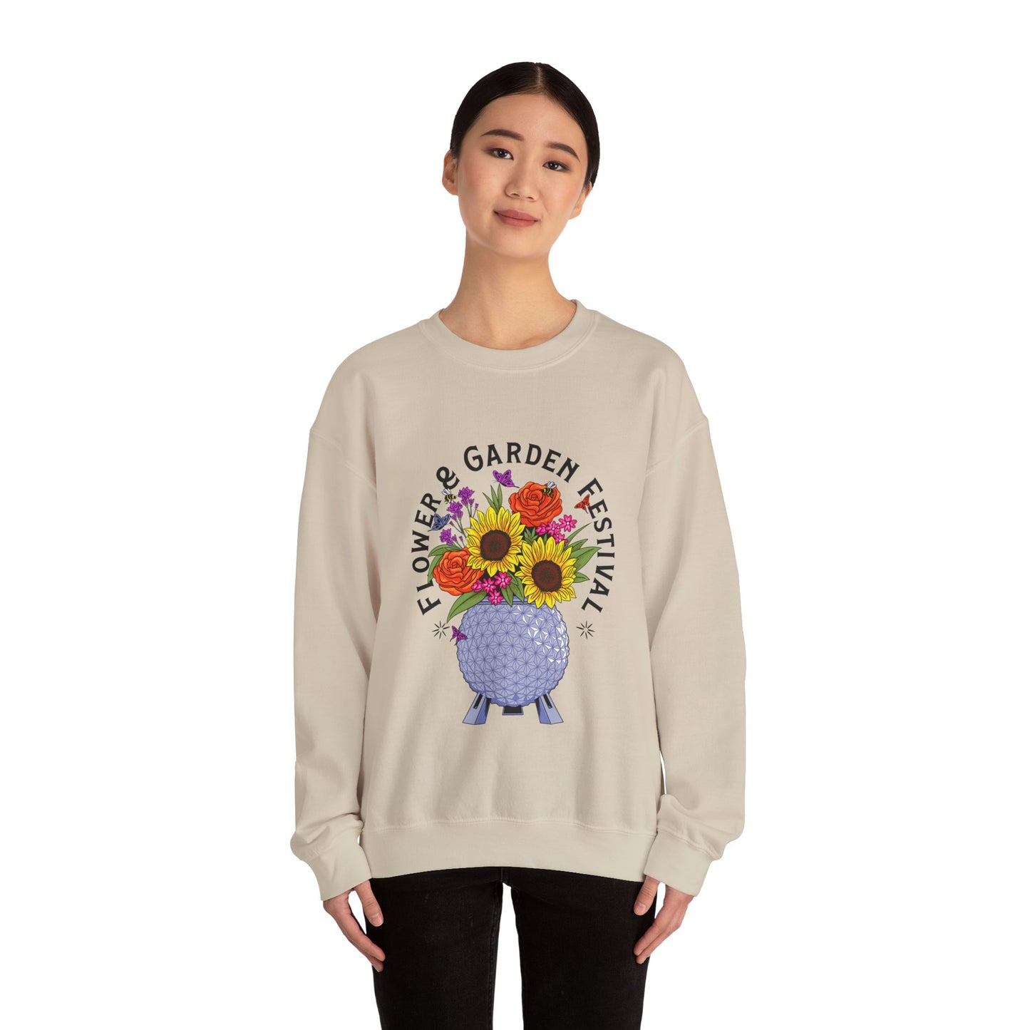 Flower & Garden Festival - Adult Crewneck Sweatshirt