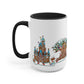 Gingerbread Park Icons - Accent Mugs