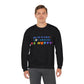 Go to Disney, Eat Snacks, Be Happy - Adult Crewneck Sweatshirt