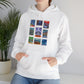 EPCOT Vintage Stamps - Adult Hoodie Sweatshirt