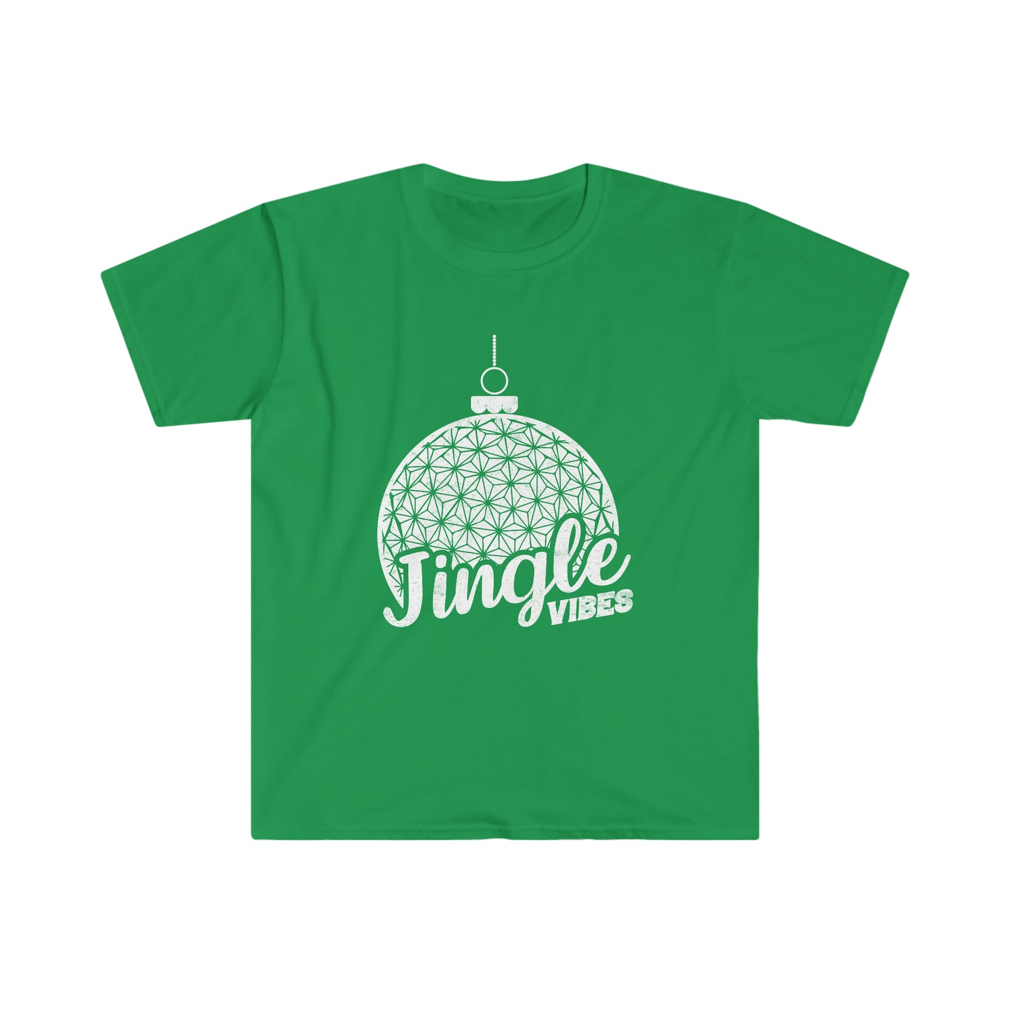 Jingle Vibes EPCOT Holidays Tshirt Adult Unisex