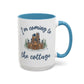 Snowy Cabin Castle I'm Coming to the Cottage - Mug, 11oz and 15oz