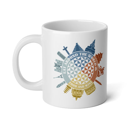 Food & Wine Compass - Jumbo Mug, 20oz