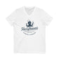 Harryhausen's- Short Sleeve V-Neck Tee