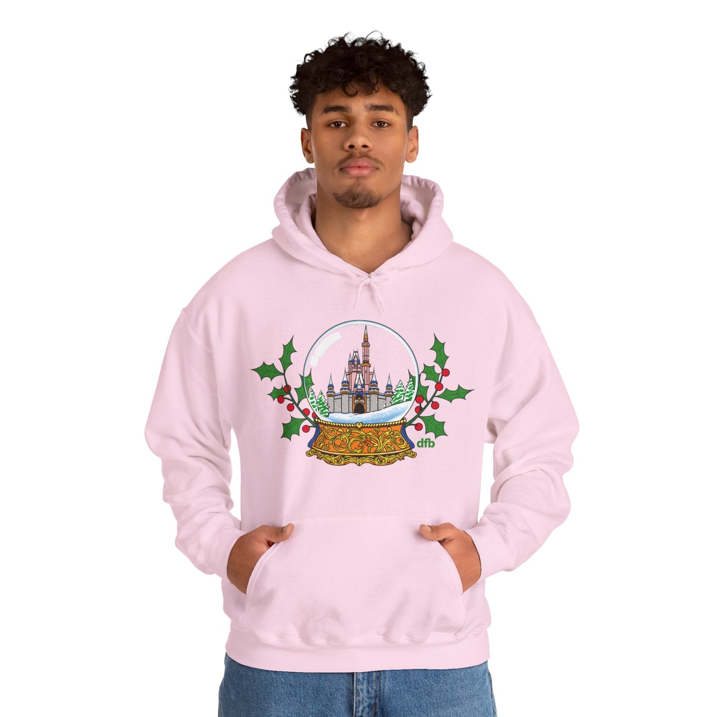 Magic Kingdom Snowglobes -  Adult Hoodie Sweatshirt