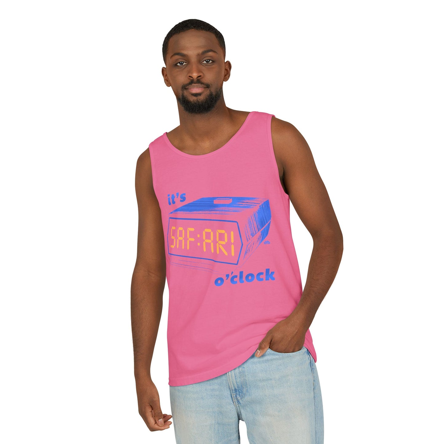 It's Park O' Clock - Unisex Garment-Dyed Tank Top