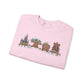 Gingerbread Park Icons - Adult Crewneck Sweatshirt