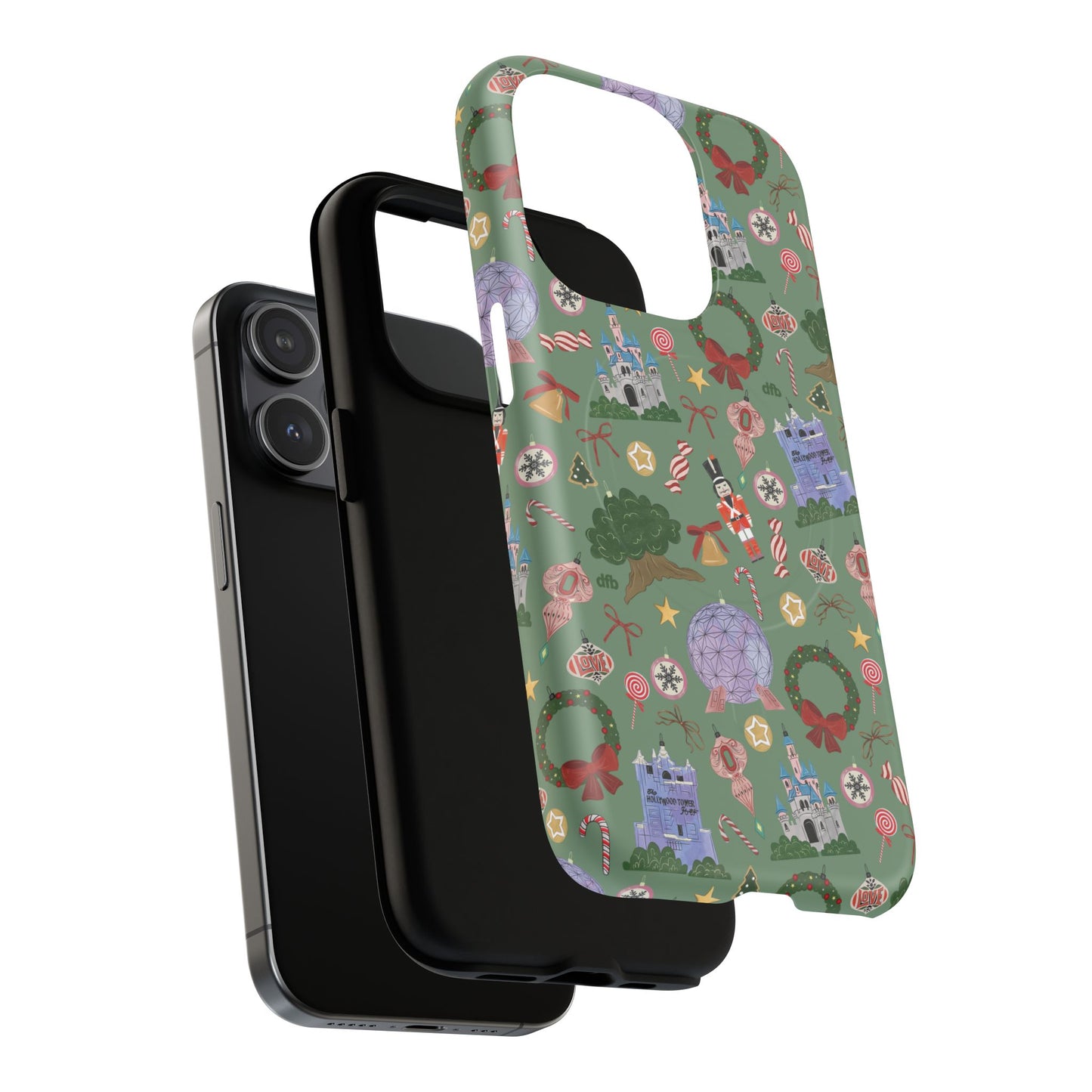 Park Icons Vintage Ornaments - Tough Magnetic iPhone Case