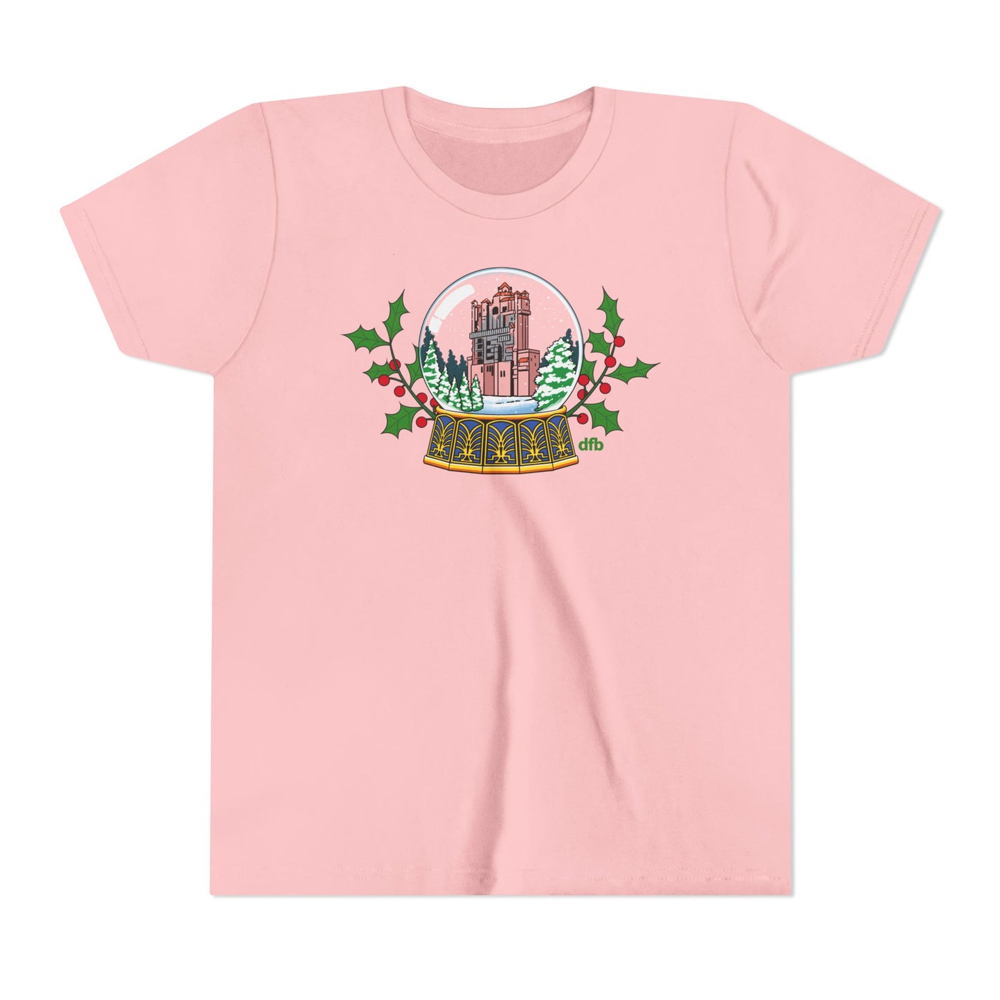 Hollywood Studios Snowglobes -  Kid's Short Sleeve Tee Shirt