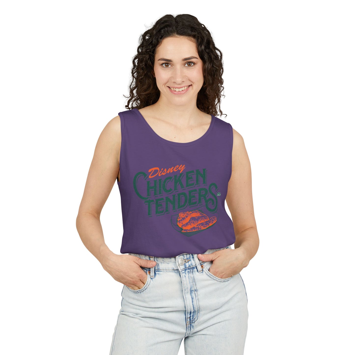 Chicken Tenders - Unisex Garment-Dyed Tank Top