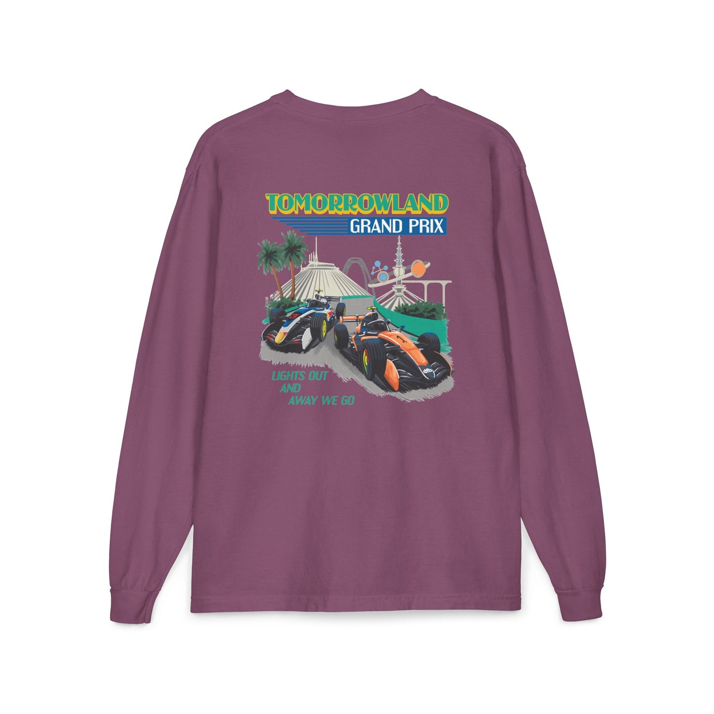 Tomorrowland Grand Prix - Unisex Long Sleeve Pocket T-Shirt