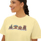 Gingerbread Park Icons - Women's Boxy Tee