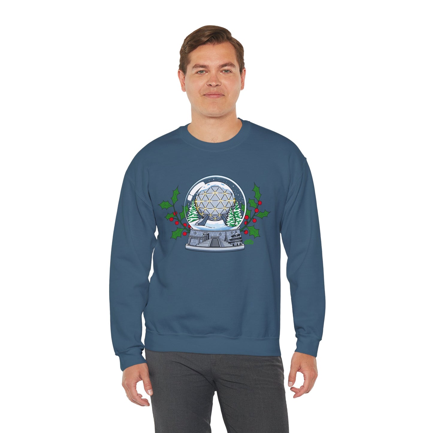 EPCOT Snowglobes - Adult Crewneck Sweatshirt