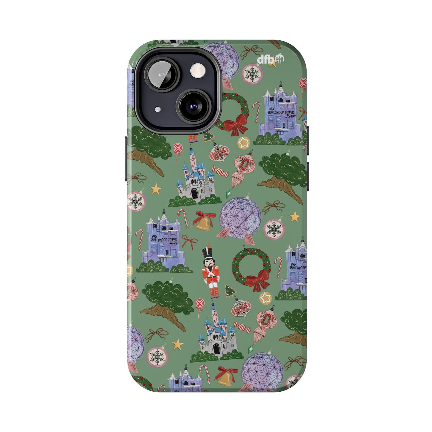 Park Icons Vintage Ornaments - Apple Phone Case