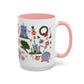 Park Icons Vintage Ornaments - Mug, 11oz and 15oz