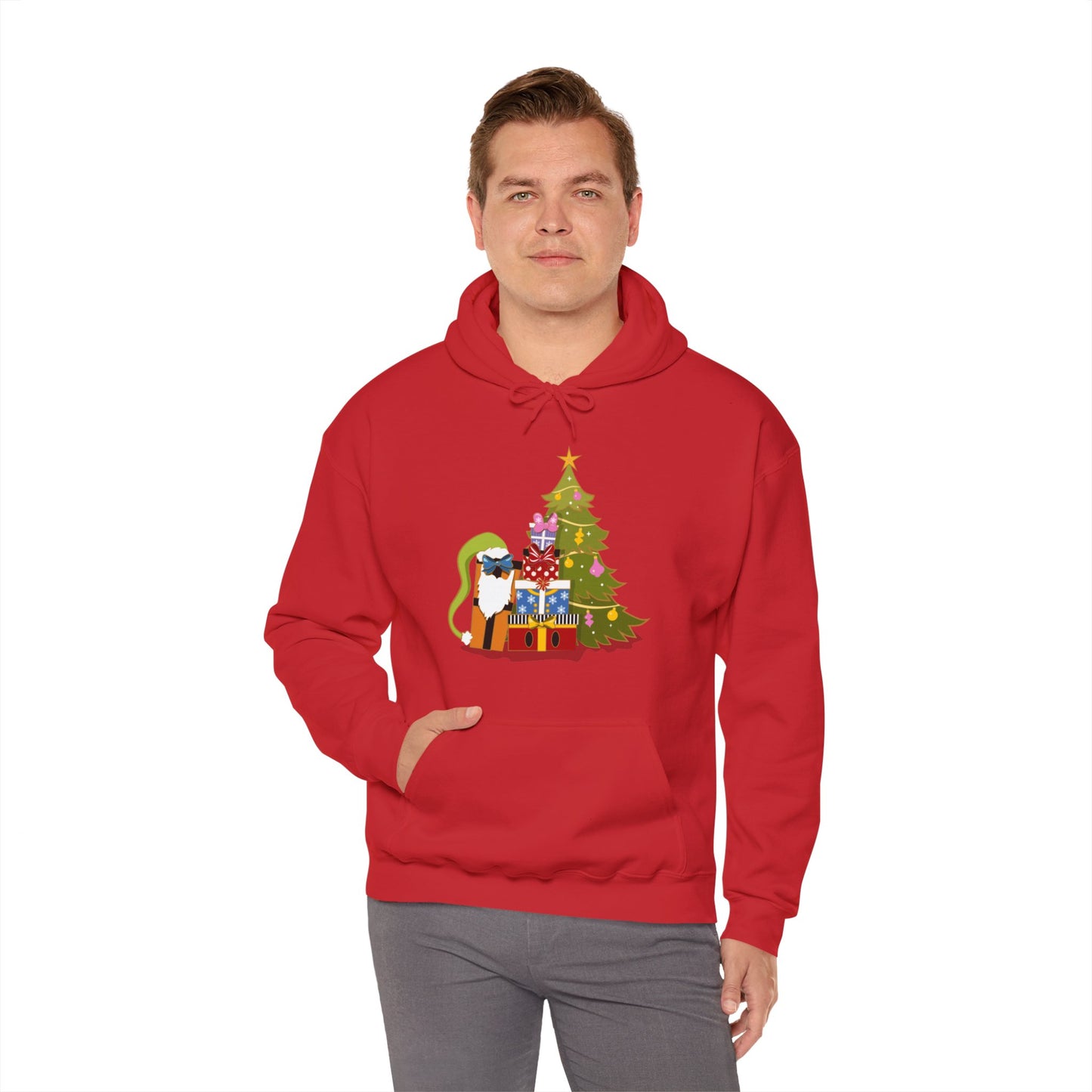 Fab 5 as Christmas Presents - Adult Hoodie Sweatshirt