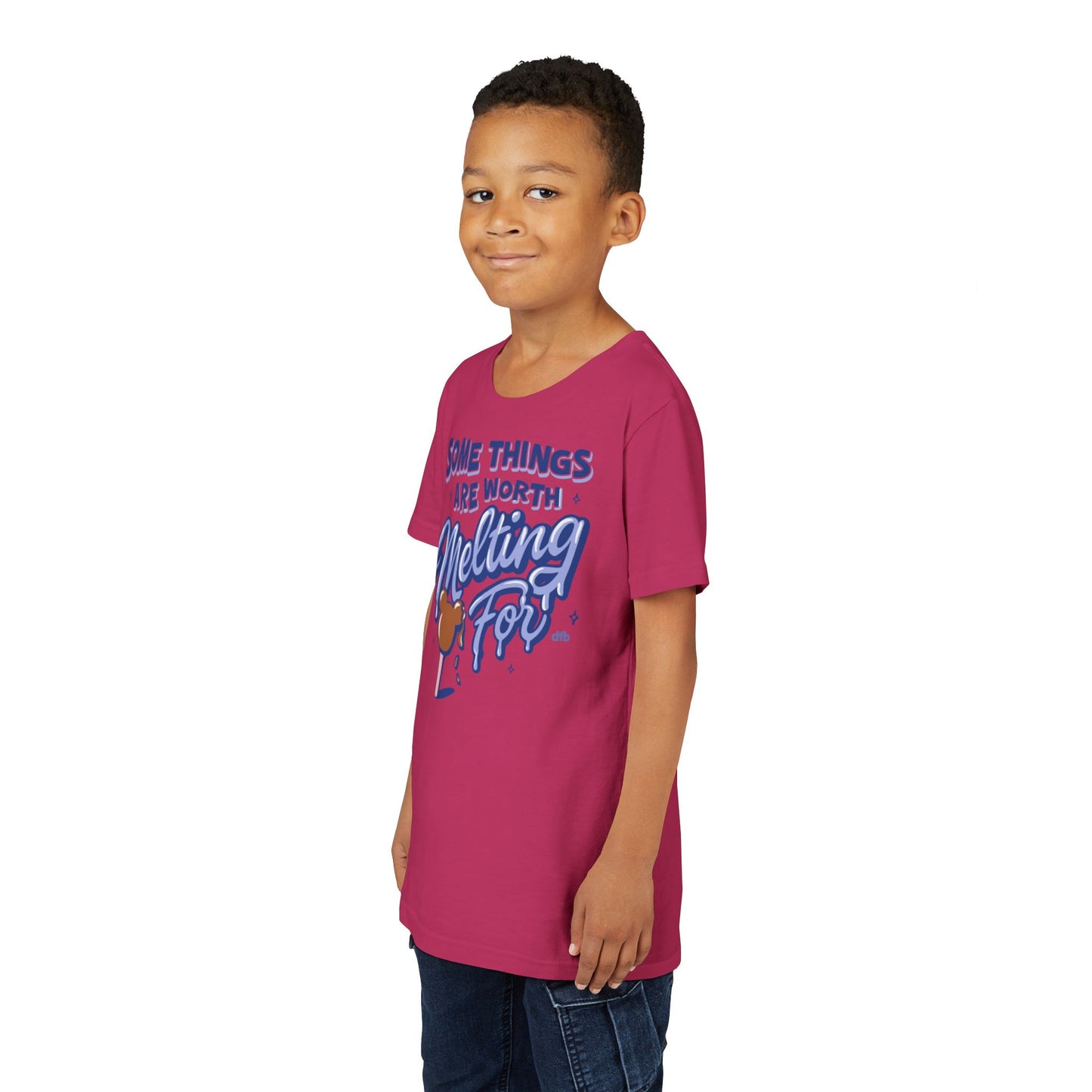 Some Things Are Worth Melting For -  Kid's Short Sleeve Tee Shirt