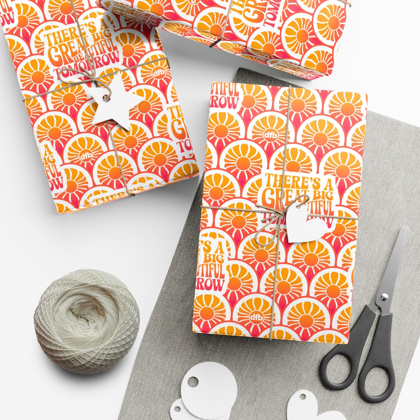 There's a Great Big Beautiful Tomorrow - Gift Wrap Papers