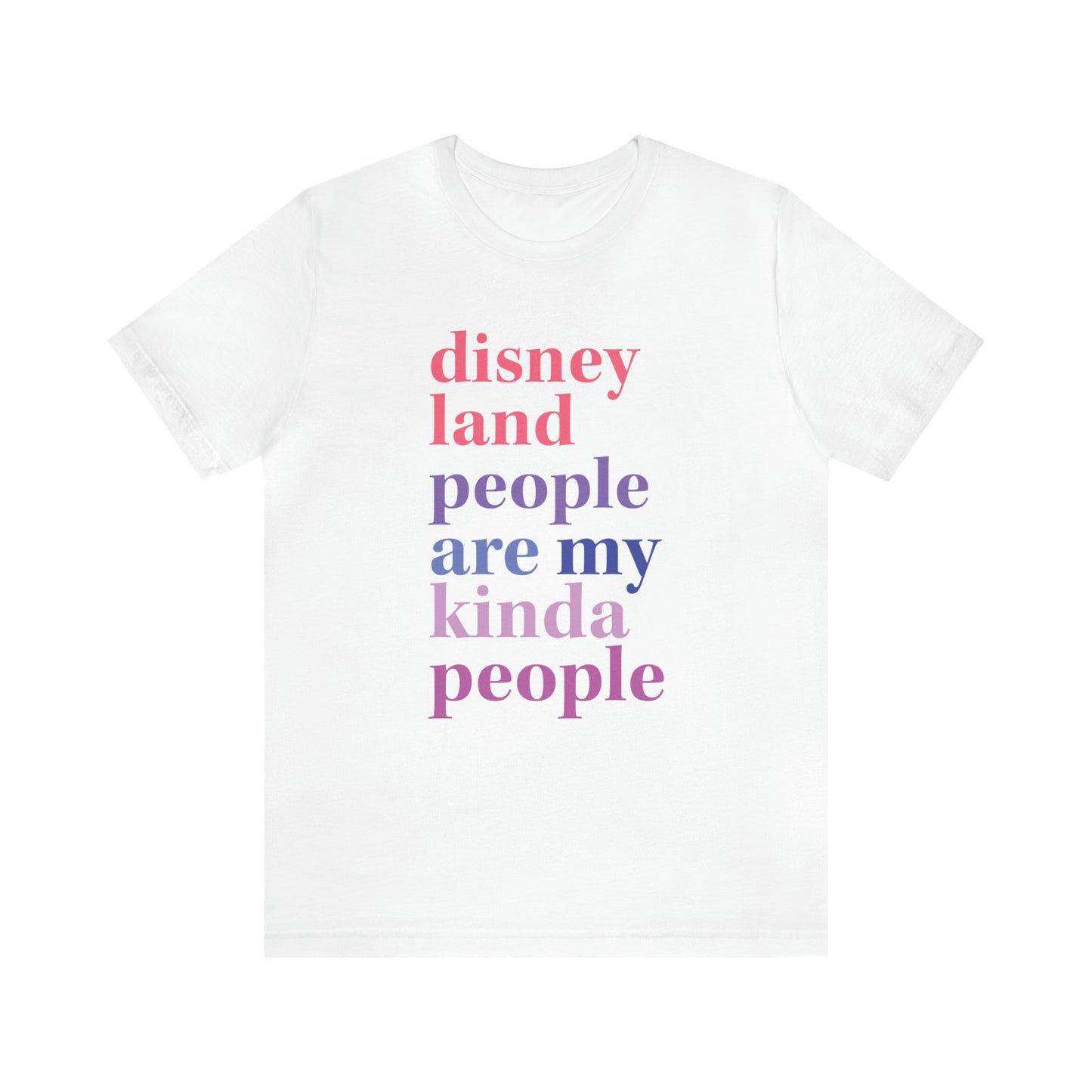 Disney People Are My Kinda People - Adult Unisex Tshirt