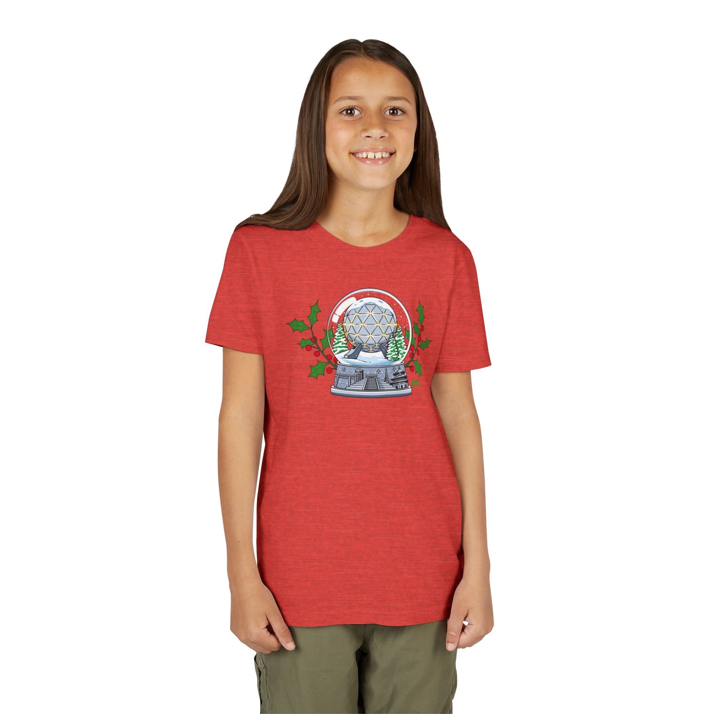 EPCOT Snowglobes -  Kid's Short Sleeve Tee Shirt