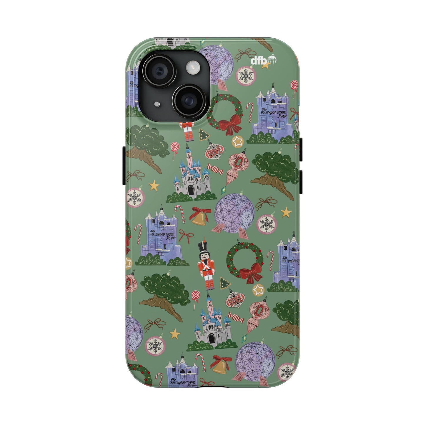 Park Icons Vintage Ornaments - Apple Phone Case