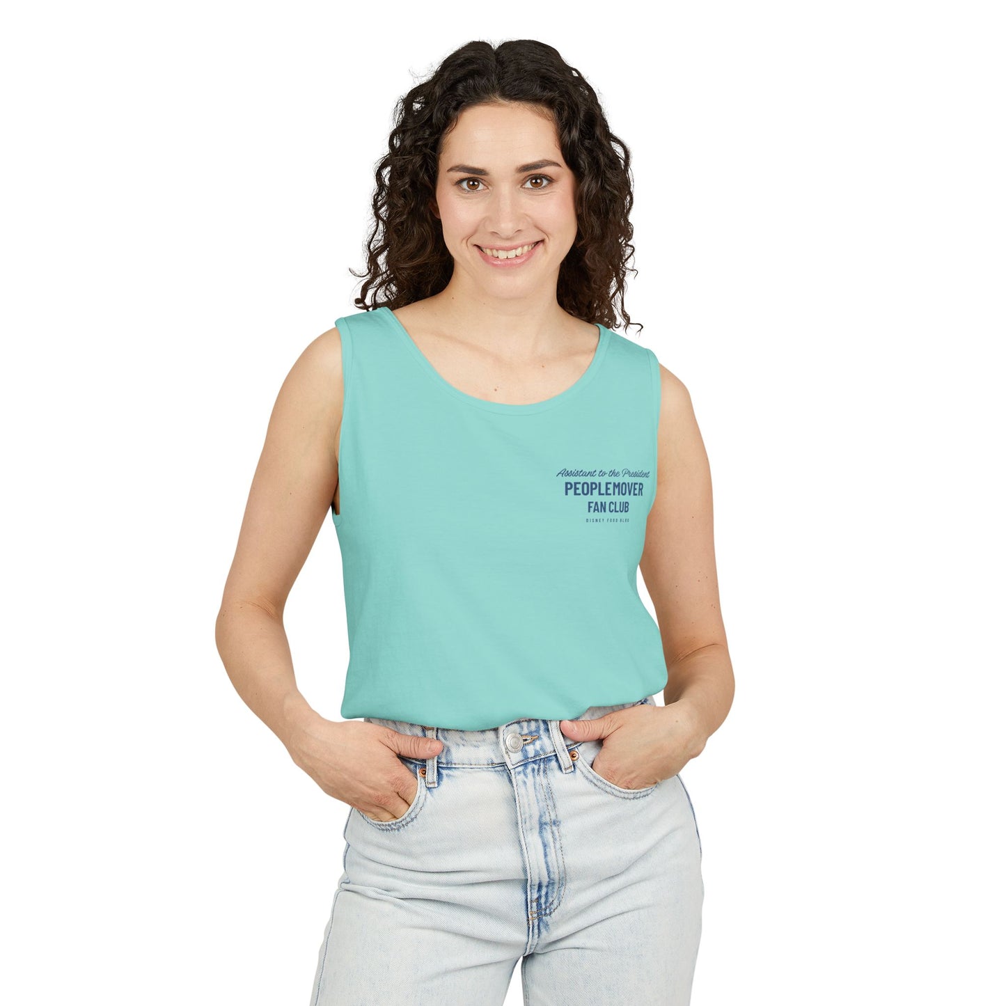 Peoplemover Fan Club - Unisex Garment-Dyed Tank Top