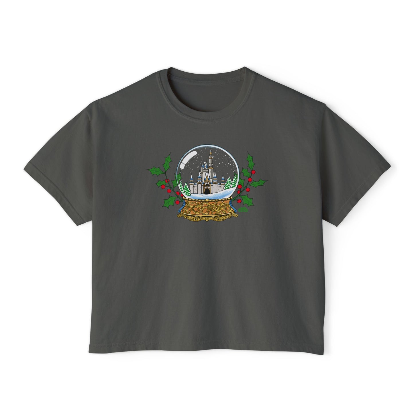 Magic Kingdom Snowglobes  - Women's Boxy Tee