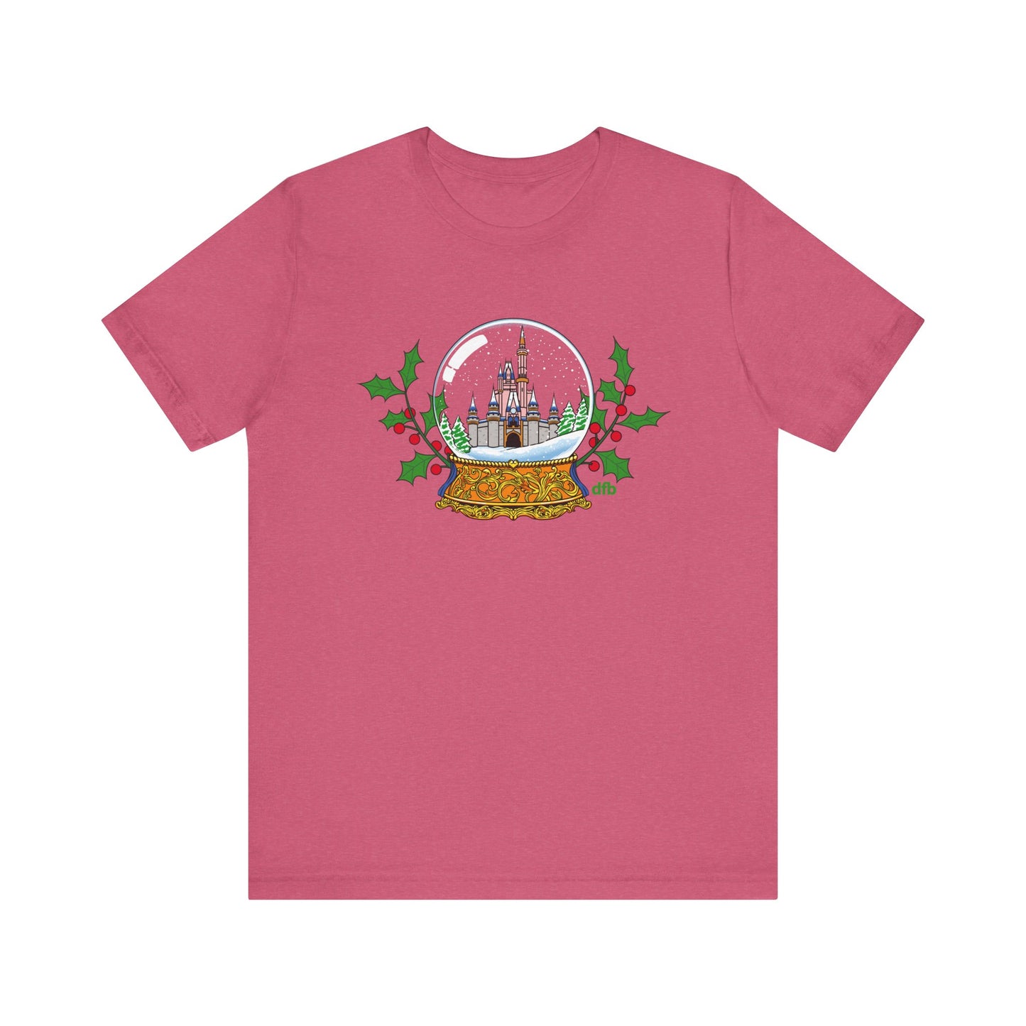 Magic Kingdom Snowglobes - Adult Tee Shirt
