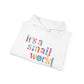 it's a small world -  Adult Hoodie Sweatshirt